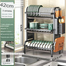 Escorredor rack armazenamento prato